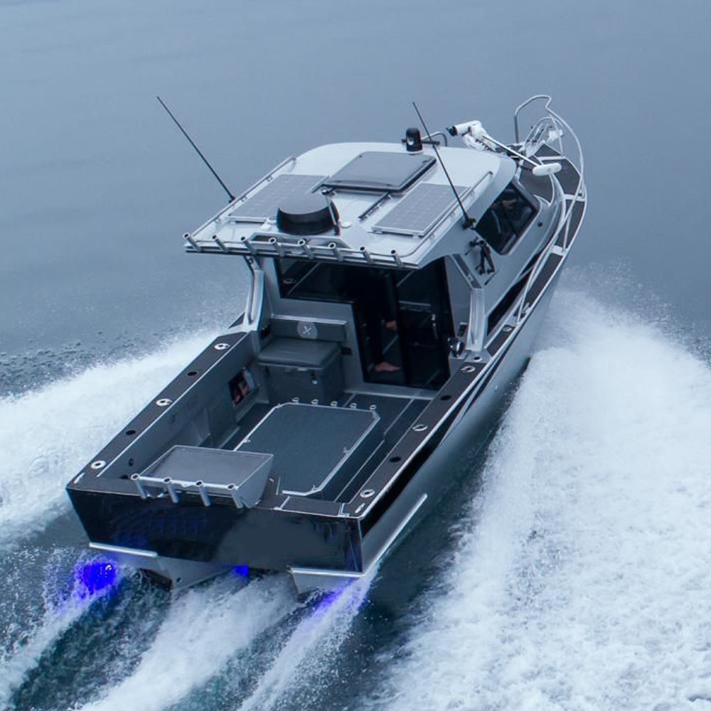 2024 Hot Selling 19 Foot Mini Cabin Cruiser Fishing Boat With Engine Aluminum Alloy Yacht for Sale